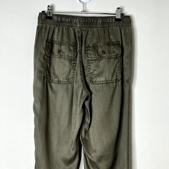 C & C California 100% Lyocell Pull On Jogger Pants Green Womens XS - Picture 6 of 9